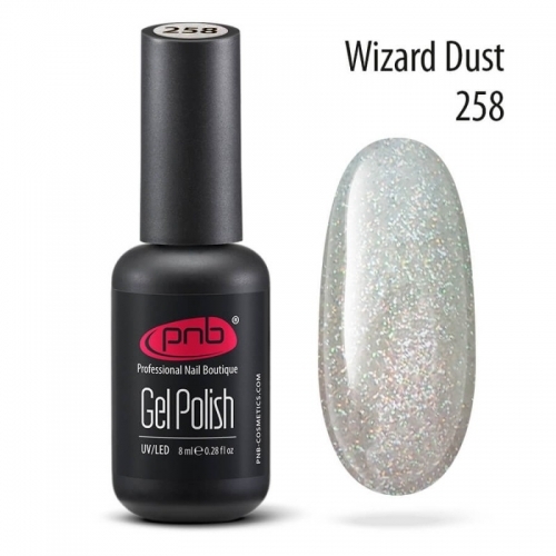 Гель-лак PNB Wizard Dust 258, 8 мл.
