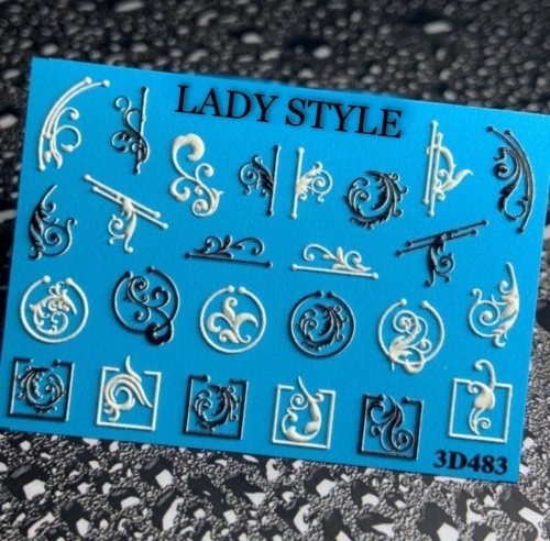 Слайдер дизайн 3D-483 Lady Style