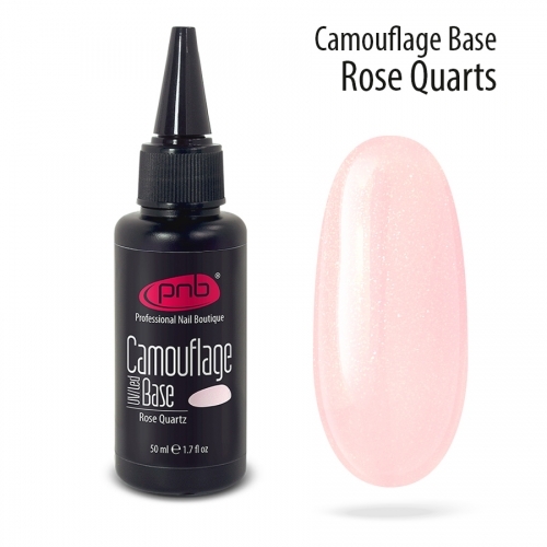 Камуфлирующая каучуковая база розовый кварц Rose quartz Pnb, 50 мл.