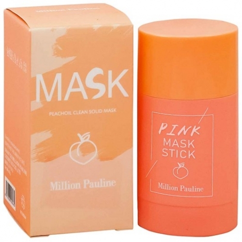 Маска-стик для лица с персиком Peach Oil clean solid mask Millione Pauline, 40 гр.