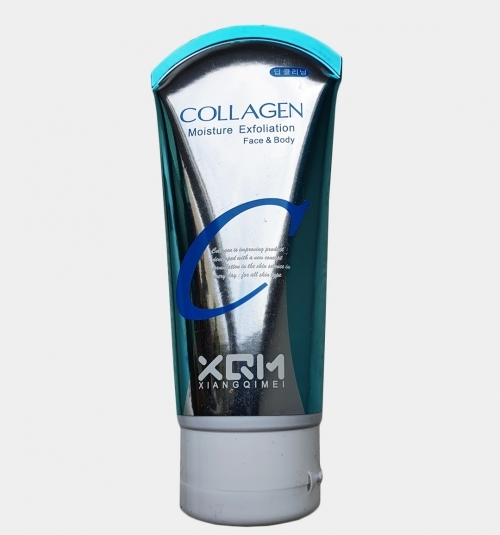 Пилинг-скатка с коллагеном XQM Collagen Moisture Exfoliation Face&Body, 100 мл.