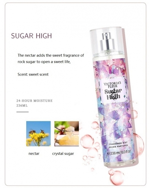 Мист для тела Sugar High Victoria's Fleur, 236 мл.