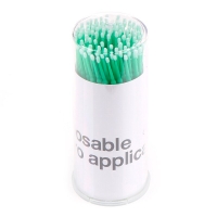 Микробраши зеленые 2 мм disposable micro applicators, 100 штук