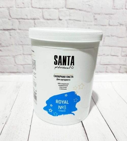 Сахарная паста блеск Royal средняя Santa Professional, 1600 гр.