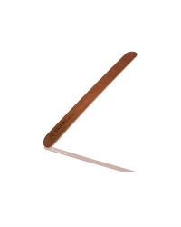 Пилка деревянная для ногтей коричневая Severina 240/320 грит