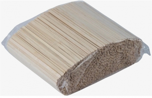 Шпатели для депиляции деревянные узкие 14*0,6 см, 500 шт.