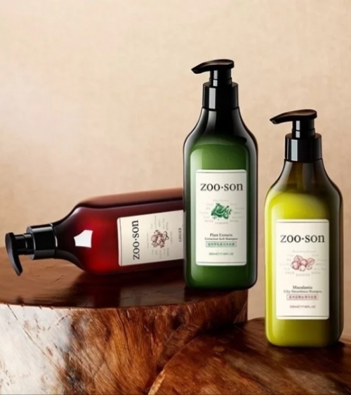 Увлажняющий шампунь для волос с маслом Макадамии Zoo Son, 500 мл.