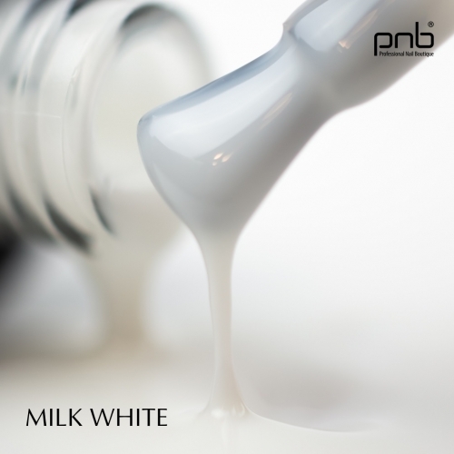 Файбер база молочно-белая Fiber Base White Milk Pnb, 8 мл.