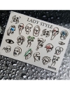 Слайдер дизайн 3D-254 Lady Style