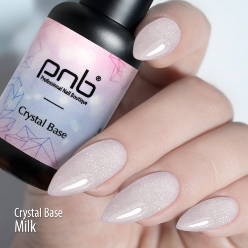 Светоотражающая база молочная Crystal Base milk Pnb, 8 мл.