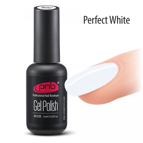 Гель-лак белый PNB Perfect White, 8 мл