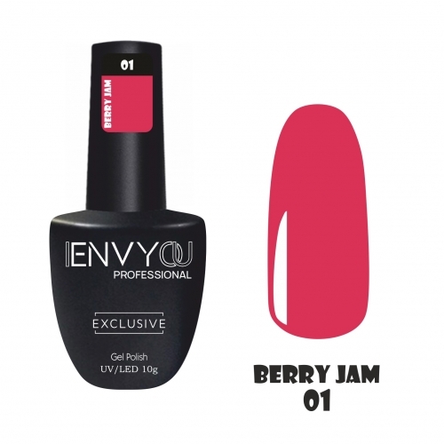 Гель-лак Berry Jam 01 Envy, 10 мл.
