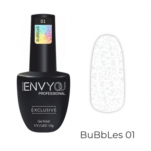 Гель-лак Bubbles 01 Envy, 10 мл.