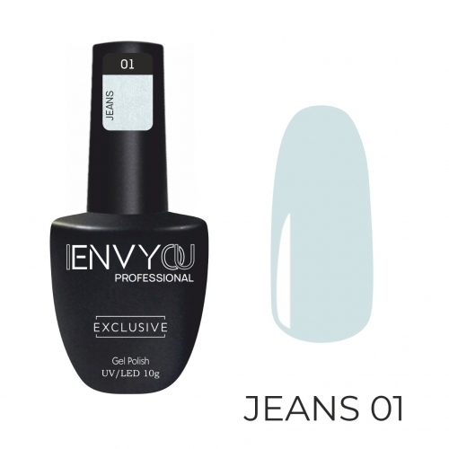 Гель-лак Jeans 01 Envy, 10 мл.