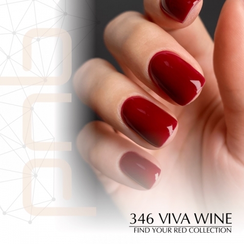 Гель-лак Viva wine 346 PNB, 8 мл.