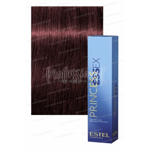 Крем-краска Estel Princess Essex 5/56, светлый шатен красно-фиолетовый (Махагон)