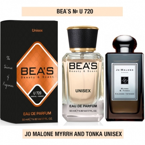 Парфюм Beas J. M. Myrrh & Tonka unisex, 50 ml U 720