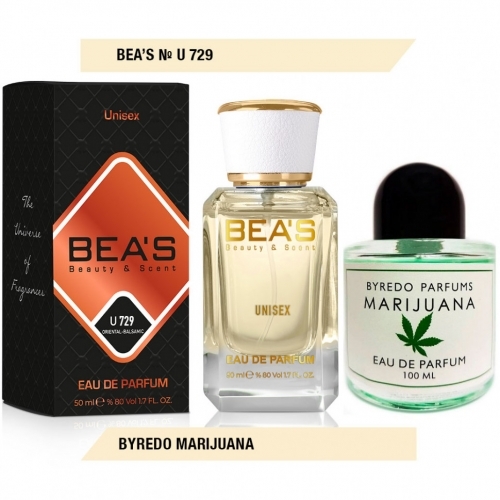 Парфюм Beas Byredo Marihuana Unisex, 50 ml U 729