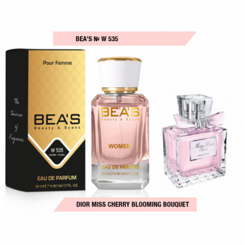 Парфюм Beas Dior Miss Dior Cherry Blooming Bouquet for women, 50 ml W 535