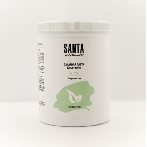 Сахарная паста ультрамягкая Green tee Santa Professional, 1600 гр.