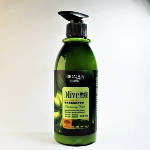 Кондиционер для волос с маслом оливы Bioaqua, 400 мл.