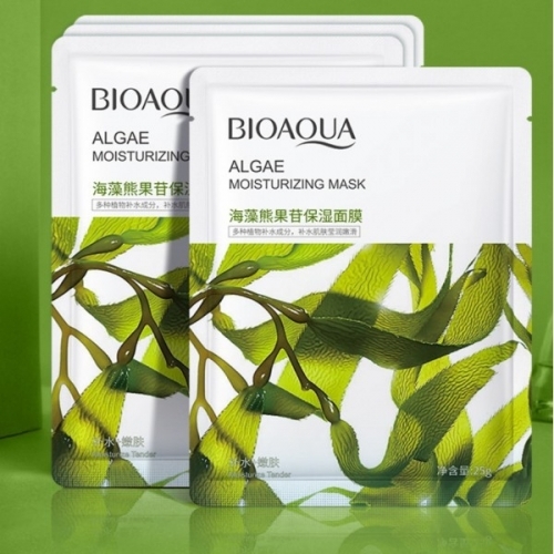 Тканевая маска с экстрактом водорослей Algae Bioaqua