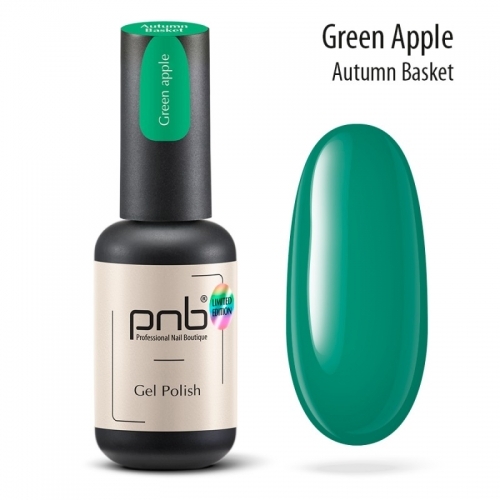 Гель-лак PNB Green apple, 8 мл.