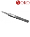Пинцет прямой острый (игла), фигурные ручки Yoko SP 006